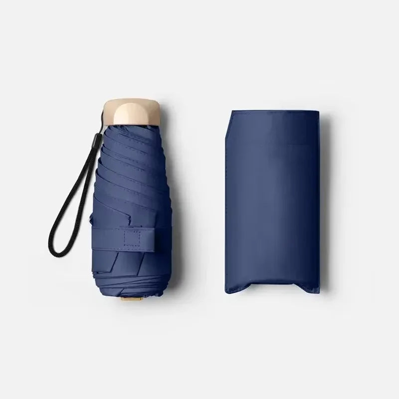 Compact and Stylish Mini Sun Umbrella - 55% Off on Pocket-Sized UV Protection Parasol